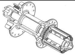 DT Hugi Disc Rear Hub (чертёж)